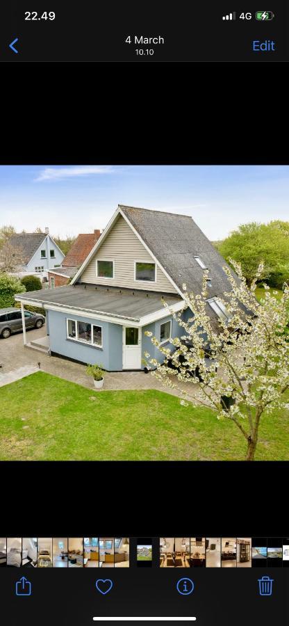 Big Villa In Stege Near Mons Klint With Trampolin Extérieur photo